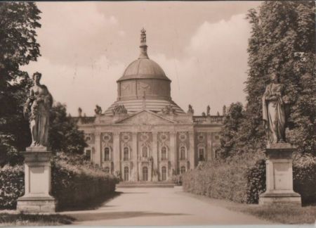 Potsdam - Sanssouci, Neues Palais - 1973 Potsdam - Sanssouci, Neues Palais - 1973