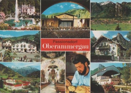 Oberammergau - u.a. Holzschnitzer - 1985 Oberammergau - u.a. Holzschnitzer - 1985