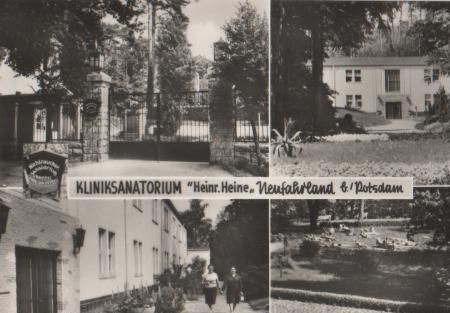 Potsdam - Neufahrland - Sanatorium Heine - 1977 Potsdam - Neufahrland - Sanatorium Heine - 1977