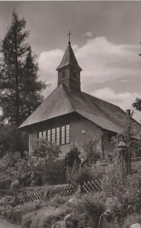 St. Blasien, Evgl. Kirche - ca. 1965 St. Blasien, Evgl. Kirche - ca. 1965