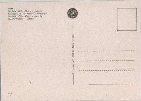 Rom - Roma - Italien - Basilica di. S. Pietro