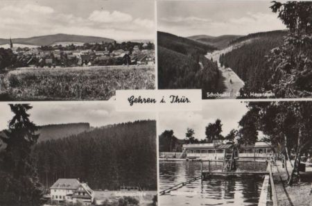 Gehren - u.a. Badeanstalt - 1967 Gehren - u.a. Badeanstalt - 1967