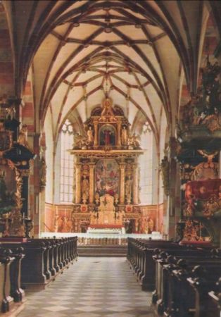 Österreich - Millstatt - Stiftskirche - ca. 1985 Österreich - Millstatt - Stiftskirche - ca. 1985