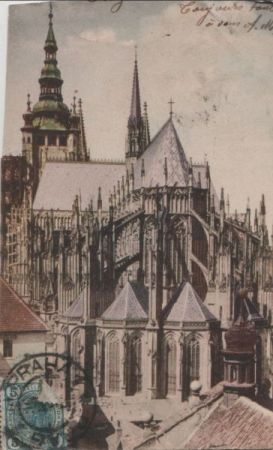Tschechien - Prag - Praha - Veitsdom, Ostseite - ca. 1920 Tschechien - Prag - Praha - Veitsdom, Ostseite - ca. 1920