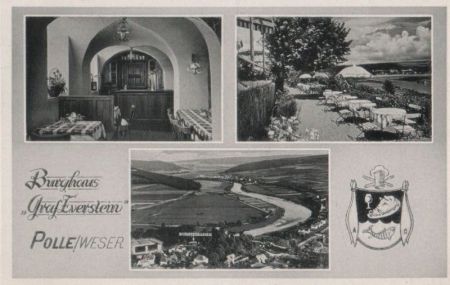 Polle - Brauhaus Graf Everstein - 1954 Polle - Brauhaus Graf Everstein - 1954