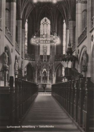 Wittenberg - Schloßkirche - 1964 Wittenberg - Schloßkirche - 1964