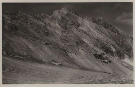 Zugspitzbahn - Blick vom Plattferner - 1937 Zugspitzbahn - Blick vom Plattferner - 1937