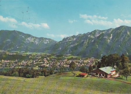 Bad Reichenhall - mit Untersberg und Predigtstuhl - 1973 Bad Reichenhall - mit Untersberg und Predigtstuhl - 1973