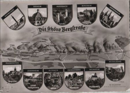 Bergstraße - u.a. Seeheim - 1962 Bergstraße - u.a. Seeheim - 1962