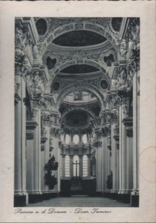Passau - Dom, Inneres - 1938 Passau - Dom, Inneres - 1938