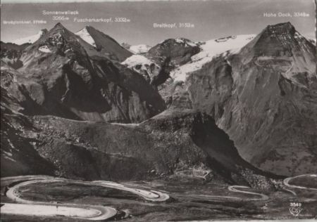 Österreich - Großglockner-Hochalpenstraße - mit Breitkopf u.a. - 1953 Österreich - Großglockner-Hochalpenstraße - mit Breitkopf u.a. - 1953