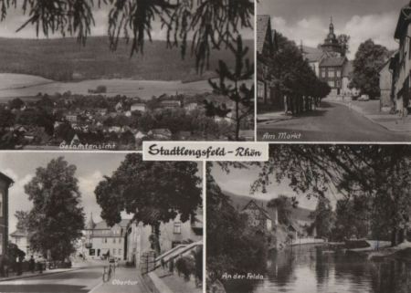 Stadtlengsfeld - u.a. An der Felda - 1978 Stadtlengsfeld - u.a. An der Felda - 1978