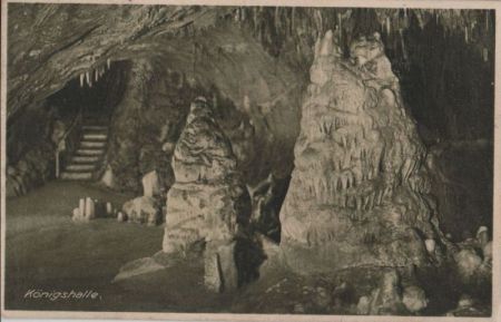Dechenhöhle - Königshalle - 1928 Dechenhöhle - Königshalle - 1928