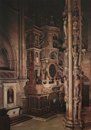 Frankreich - Strasbourg - Cathedrale, Horloge - ca. 1970 Frankreich - Strasbourg - Cathedrale, Horloge - ca. 1970