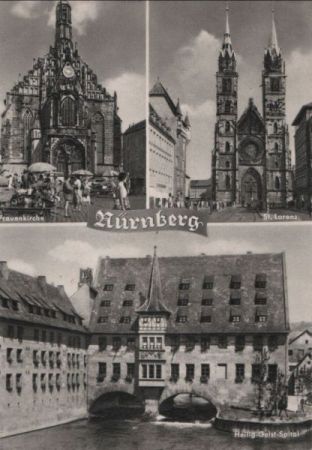 Nürnberg - u.a. St. Lorenz - 1961 Nürnberg - u.a. St. Lorenz - 1961