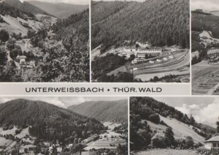 Oberweißbach - Unterweissbach - Thür. wald - 1972 Oberweißbach - Unterweissbach - Thür. wald - 1972