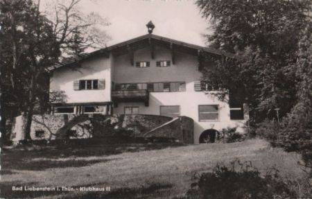 Bad Liebenstein - Klubhaus II - ca. 1960 Bad Liebenstein - Klubhaus II - ca. 1960