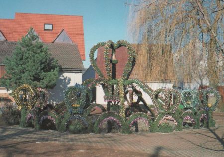 Egloffstein - Bieberacher Osterbrunnen - ca. 1995 Egloffstein - Bieberacher Osterbrunnen - ca. 1995