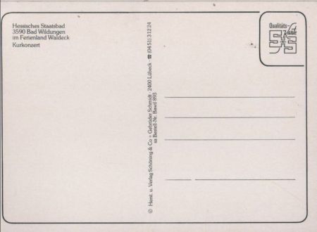 Bad Wildungen - Kurkonzert Bad Wildungen - Kurkonzert