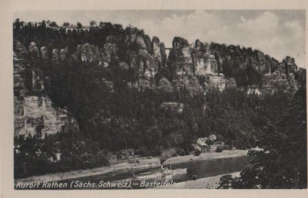 Rathen - Basteifelsen Rathen - Basteifelsen