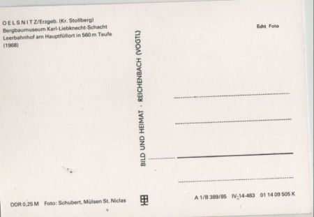 Oelsnitz - Bergbaumuseum, Leerbahnhof Oelsnitz - Bergbaumuseum, Leerbahnhof
