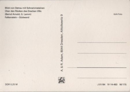 Sächsische Schweizn - Schrammsteine-Falkenstein