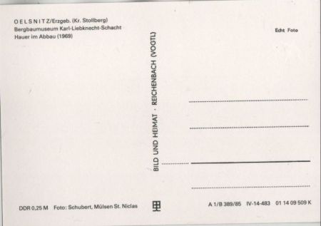 Oelsnitz - Bergbaumuseum, Hauer Oelsnitz - Bergbaumuseum, Hauer
