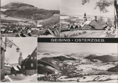 Geising - 4 Bilder Geising - 4 Bilder