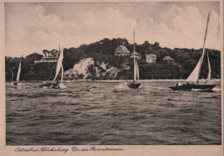 Glücksburg - vor der Rosenterrasse Glücksburg - vor der Rosenterrasse