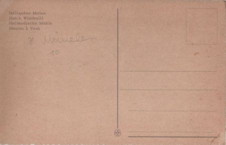 Holland - Niederlande - Mühle