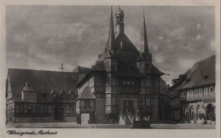 Wernigerode - Rathaus Wernigerode - Rathaus