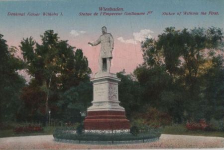 Wiesbaden - Denkmal Kaiser Wilhelm Wiesbaden - Denkmal Kaiser Wilhelm