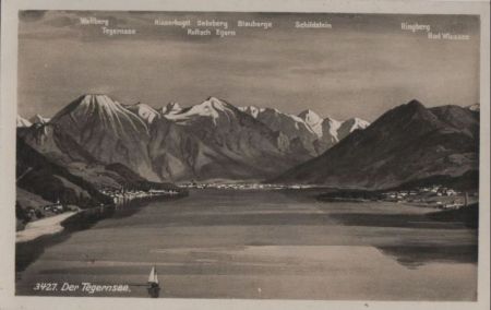 Tegernsee - Ansicht Tegernsee - Ansicht
