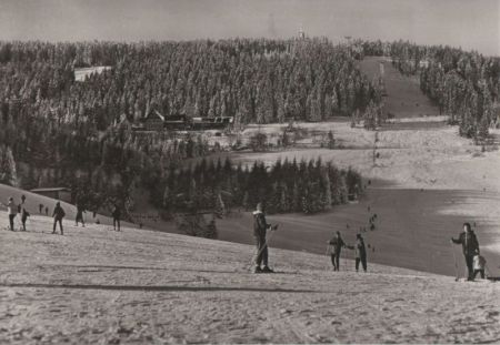 Oberwiesenthal - Blick zum Fichtelberg Oberwiesenthal - Blick zum Fichtelberg