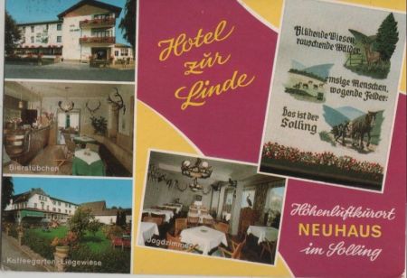 Neuhaus Solling (OT von Holzminden) - Hotel zur Linde Neuhaus Solling (OT von Holzminden) - Hotel zur Linde