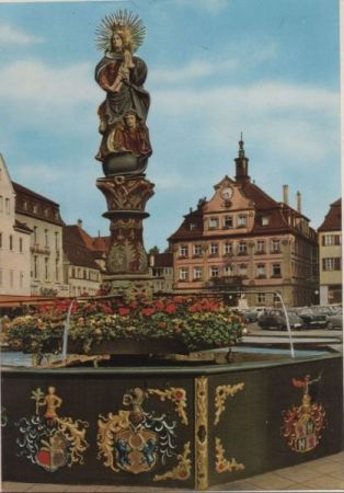 Schwäbisch Gmünd - Marienbrunnen Schwäbisch Gmünd - Marienbrunnen