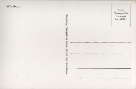 Würzburg - Festung und Mainbrücke