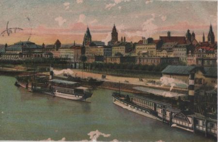 Mainz - Rheinansicht Mainz - Rheinansicht
