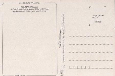 Colmar - Frankreich - Cathedrale Saint-Martin Colmar - Frankreich - Cathedrale Saint-Martin