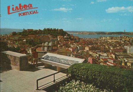 Lissabon - Lisboa - Portugal - vista parcial Lissabon - Lisboa - Portugal - vista parcial