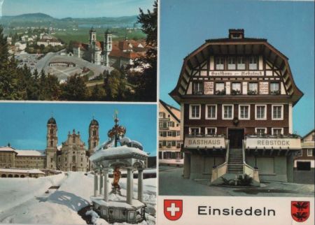 Einsiedeln - Schweiz - Klappkarte Einsiedeln - Schweiz - Klappkarte