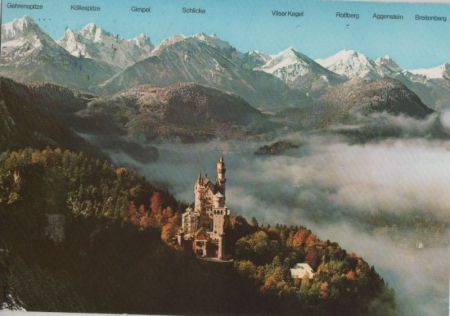 Schwangau Neuschwanstein - mit Tiroler Alpen Schwangau Neuschwanstein - mit Tiroler Alpen