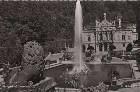 Ettal, Schloss Linderhof - Springbrunnen Ettal, Schloss Linderhof - Springbrunnen