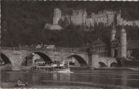 Heidelberg (Neckar) - alte Neckarbrücke Heidelberg (Neckar) - alte Neckarbrücke
