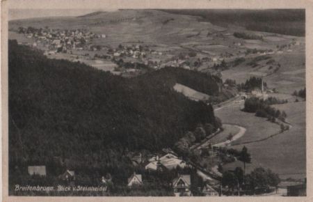 Breitenbrunn / Erzgebirge - Blick vom Steinheidel Breitenbrunn / Erzgebirge - Blick vom Steinheidel