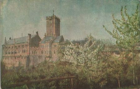 Eisenach - Wartburg, Ostseite Eisenach - Wartburg, Ostseite