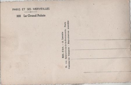 Paris - Frankreich - Le Grand Palais