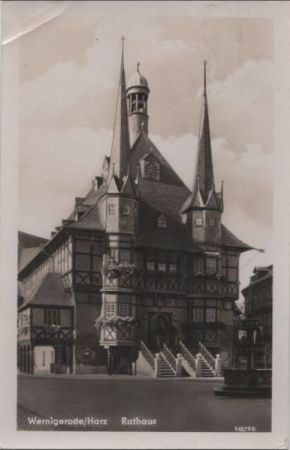 Wernigerode - Rathaus Wernigerode - Rathaus