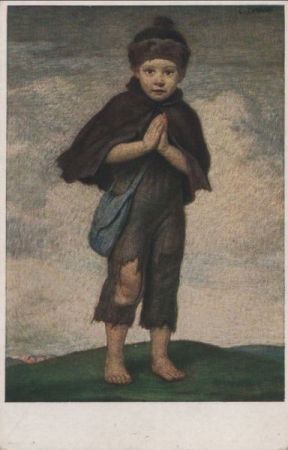 Der bittende Knabe Deutsche Kinderhilf Der bittende Knabe Deutsche Kinderhilf