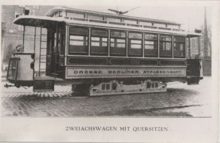 Berliner Straßenbahn Reprint, Foto keine Ak Berliner Straßenbahn Reprint, Foto keine Ak